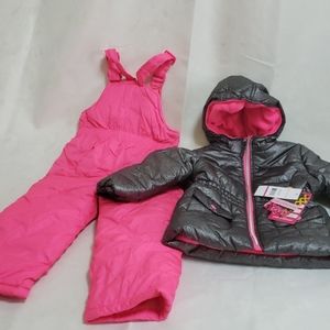 NEW PINK PLATINUM GIRL BODYSUITS SIZE 4T